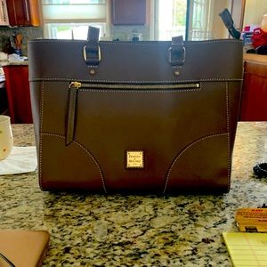 Brown Dooney & Bourke bag used twice by mom.